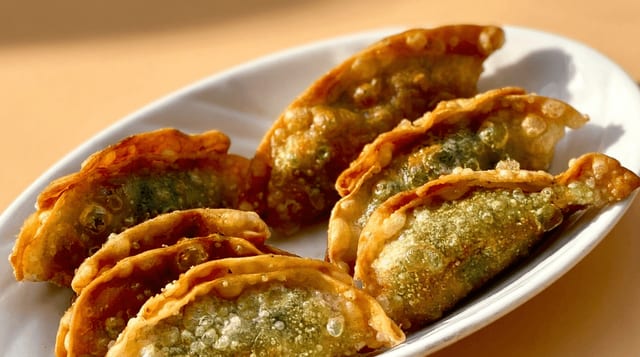 Pot Stickers (6) 炸鍋貼.