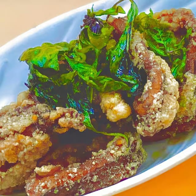 A22. Fried Calamari 椒鹽花枝.