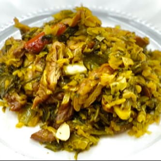 P06. Stir Fry Intestines /w Pickles 酸菜炒大腸.