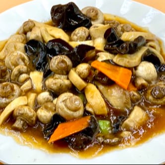 G09. Assorted Mushrooms Stir Fry 什錦雜菇.