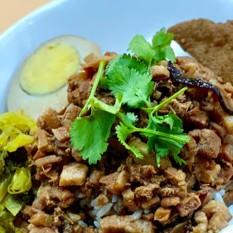 Braised Pork Rice: A Taiwanese Delight