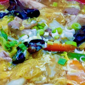 V08. Veggie Da Ru Mien 素大滷麵.